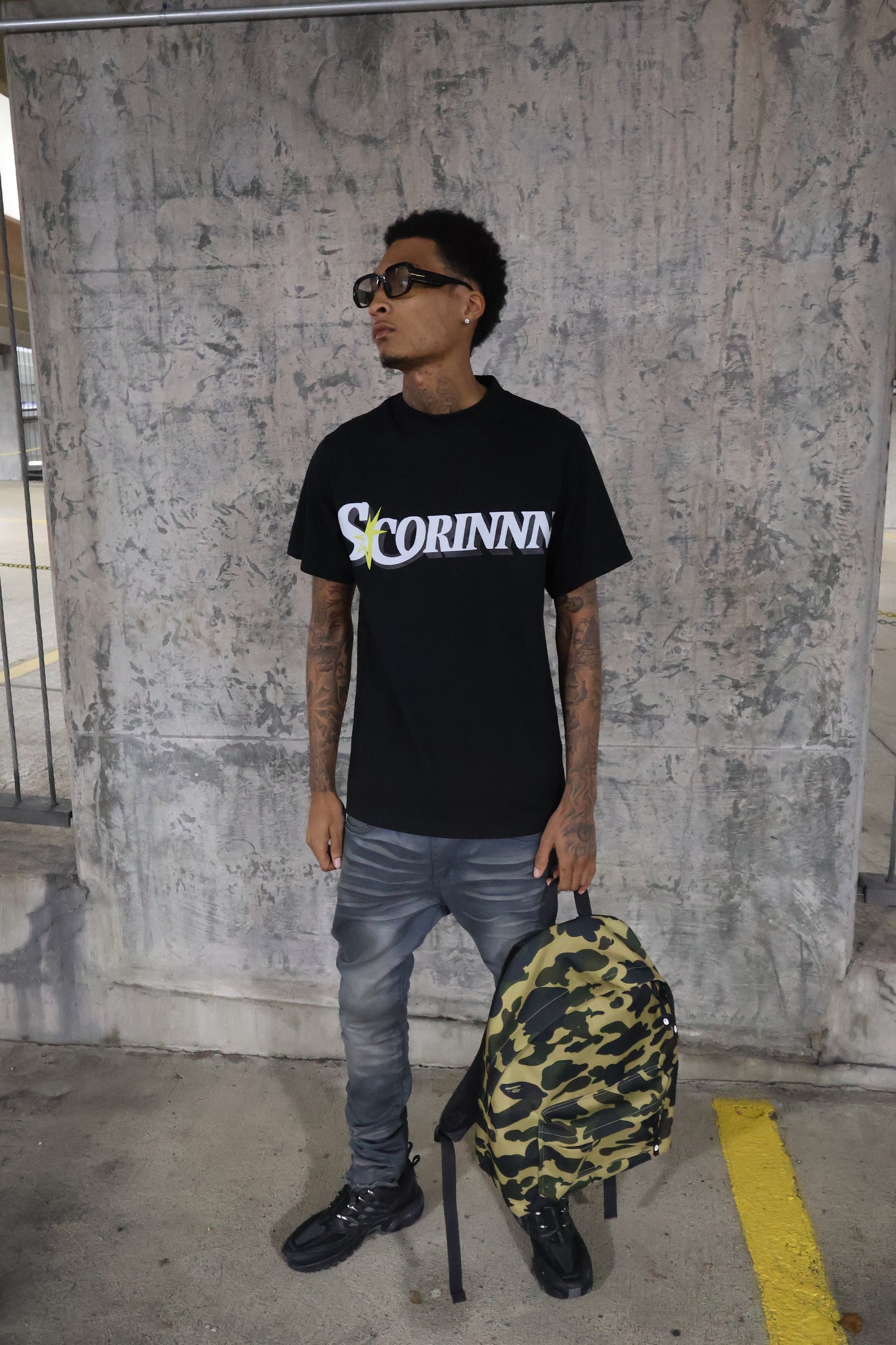 Scorinnn Tee (Black)